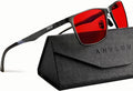 ANYLUV Blue Light Glasses Men, Relieve Eyestrain and Eye Protection, Al-Mg by ANYLUV