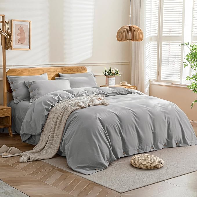 JELLYMONI Cotton Duvet Cover King Size - Image 3