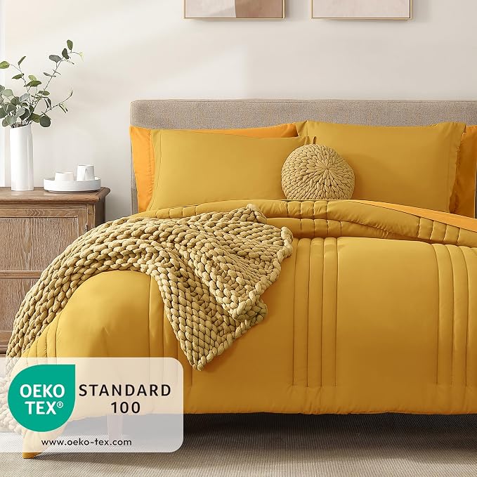 Monbix Queen Comforter Set - Image 3