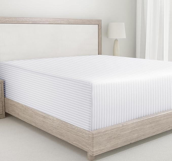 California Design Den King Fitted Sheet Only Deep Pocket by CaliforniaDesignDen