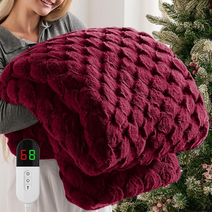 Homemate Electric Heated Throw Blanket by Homemate