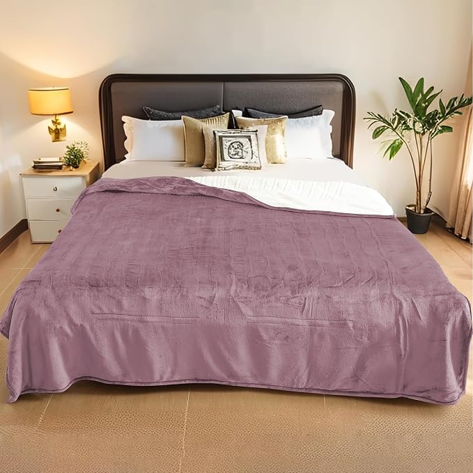 LaffyLo Electric Heated Blanket King Size 90 x 100, Dual Control, Fast Heating - Image 6