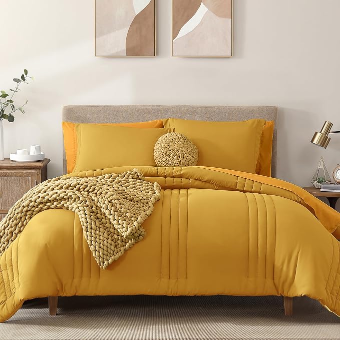 Monbix Queen Comforter Set by Monbix