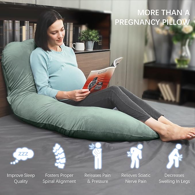 MOON PARK Pregnancy Pillows for Sleeping - Image 4