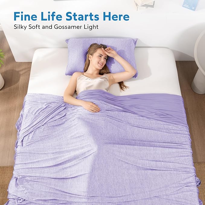 HOMFINE Cooling Blankets for Hot Sleepers - Image 4