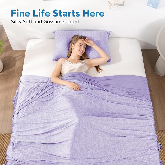 HOMFINE Cooling Blankets for Hot Sleepers - Image 4