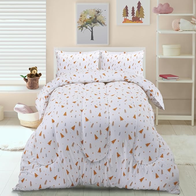 Utopia Bedding Pine Tree Kids Comforter Set - Image 4