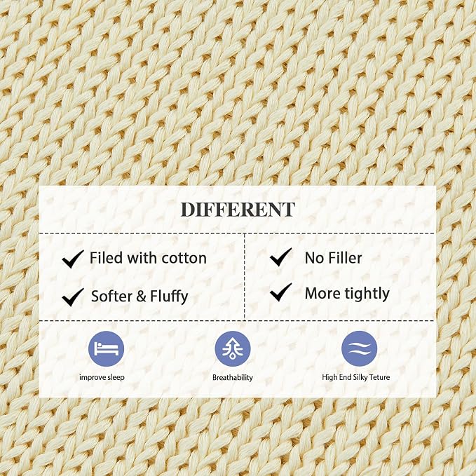 L'AGRATY Knitted Weighted Blanket - Image 4