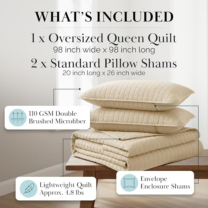 Southshore Fine Living, Inc. Quilts, Full/Queen Size Quilt Bedding Set - Image 2