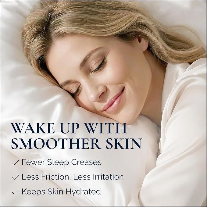 Premium Silk Pillowcase 100% Organic Mulberry Silk, 22 Momme, Grade 6A - Image 4