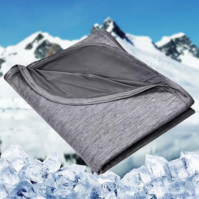 HOMFINE Cooling Blankets for Hot Sleepers by HOMFINE