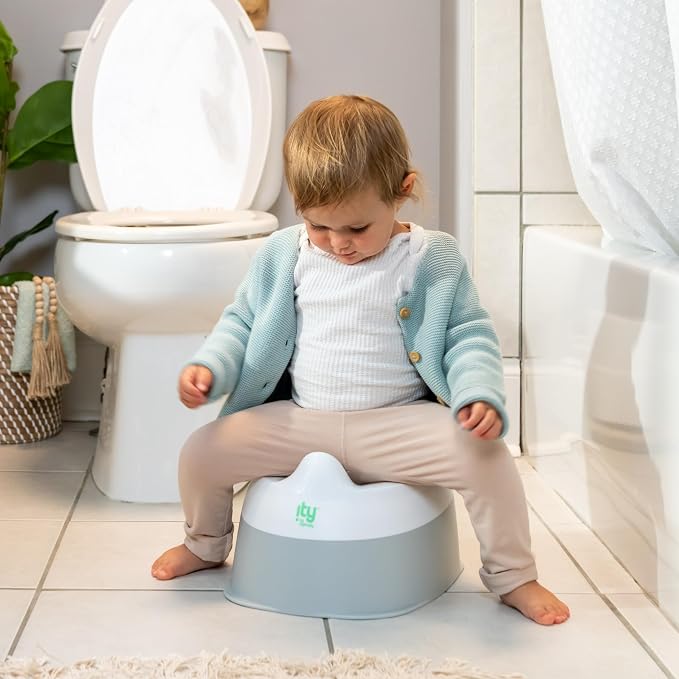 Ingenuity Ready Set Go Potty Training Toilet, Removable Bowl, Non-Skid Bottom - Image 8