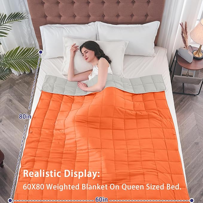 yescool Weighted Blanket for Adults Cooling Heavy Blanket for Sleeping Perfect - Image 2