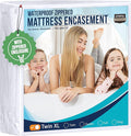 Utopia Bedding Mattress Protector Zippered Twin XL Size, 100% Waterproof Bed by UTOPIABEDDING