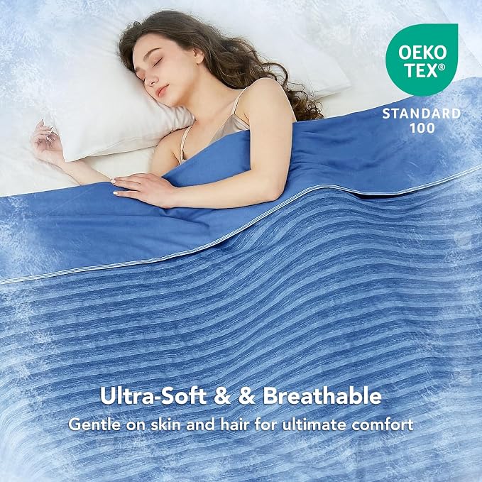GOHERO Cooling Blanket Throw- 50"x60" Summer Cooling Throw Blanket - Image 2