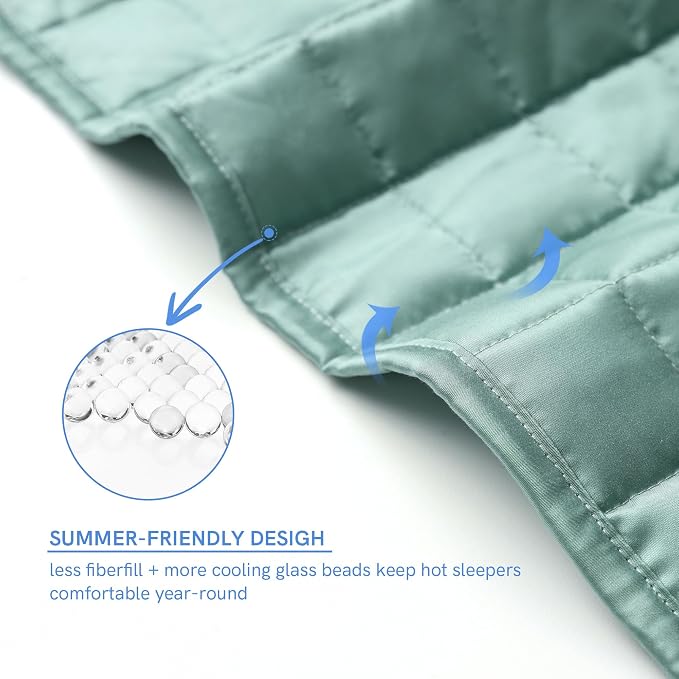 YnM King Size Cooling Weighted Blanket - Image 5