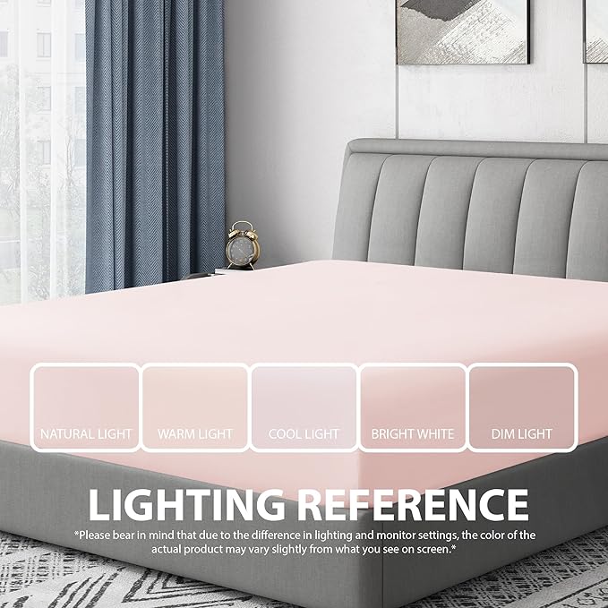 Cathay Home Full Fitted Sheet - Image 5