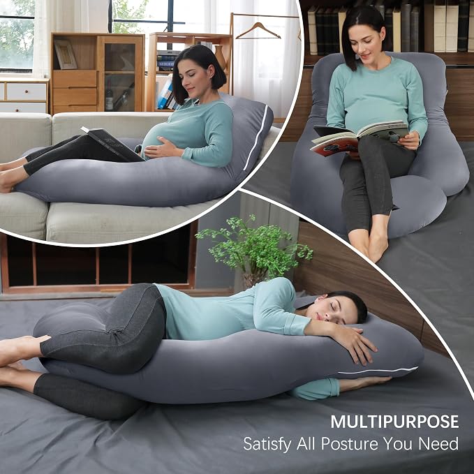 MOON PARK Pregnancy Pillows for Sleeping - Image 6