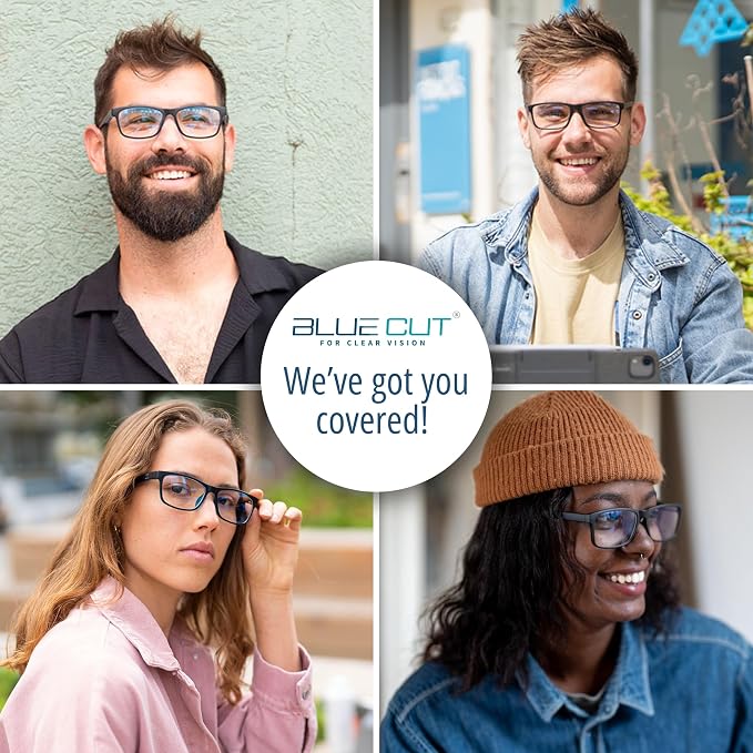 Blue Light Blocking Glasses For Men/Women Anti-Fatigue Computer Monitor Gaming - Image 5