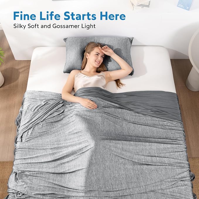HOMFINE Cooling Blankets for Hot Sleepers - Image 4