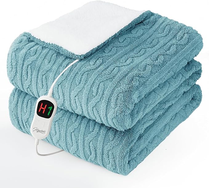 Homemate Electric Heated Blanket Full Size by Homemate