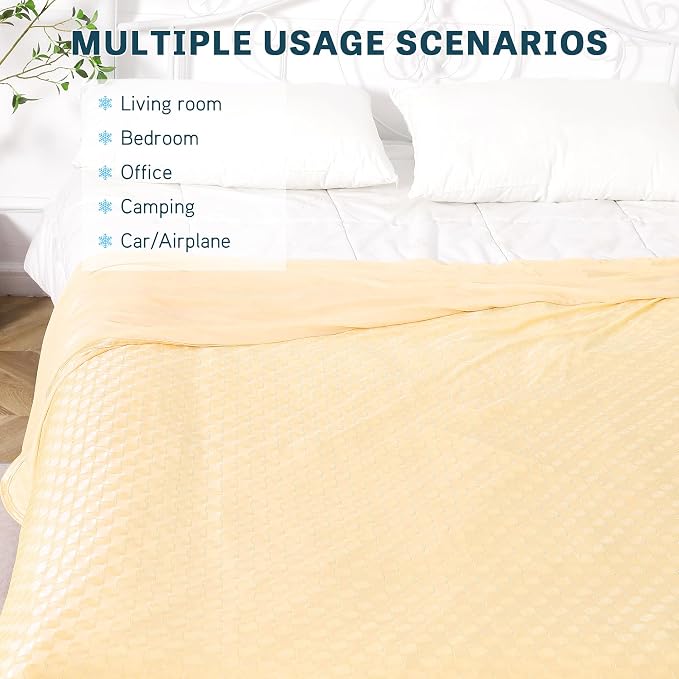 AmyHomie Cooling Blanket, Summer Blankets - Image 6