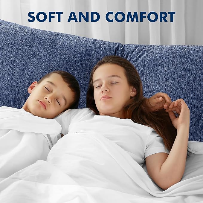 MIULEE Body Pillow for Adults Long Body Pillow for Side Sleeper Memory Foam - Image 7