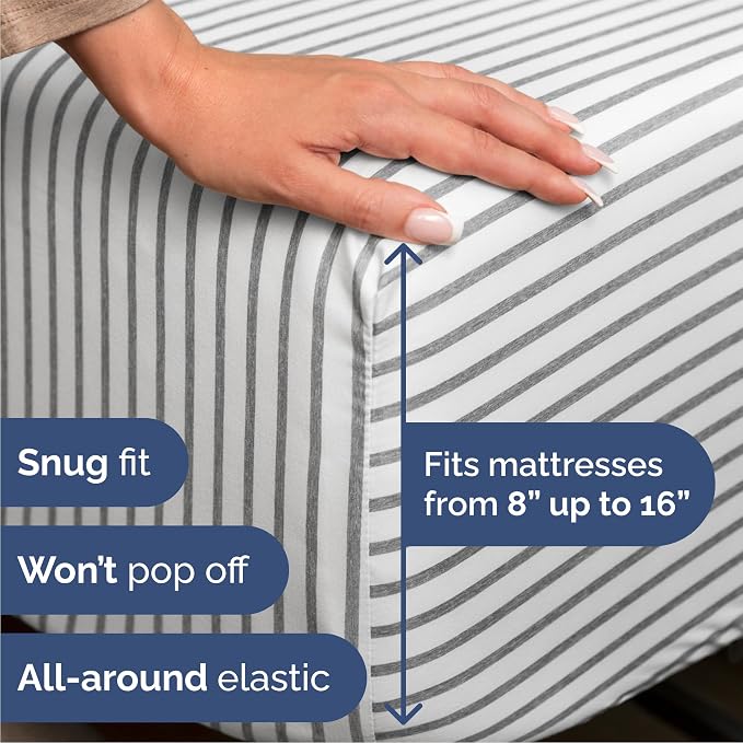 Queen Size 4 Piece Sheet Set - Image 3