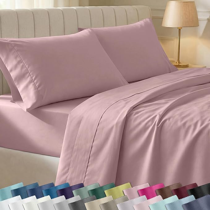 California Design Den Soft 100% Cotton Sheets Full Size Set, 400 Thread Count by CaliforniaDesignDen