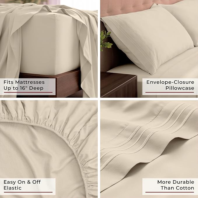 Mellanni King Sheets Set - Image 5