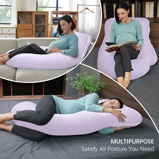 MOON PARK Pregnancy Pillows for Sleeping - Image 6