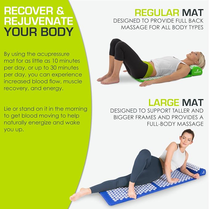 ProsourceFit Acupressure Mat and Pillow Set - Image 5