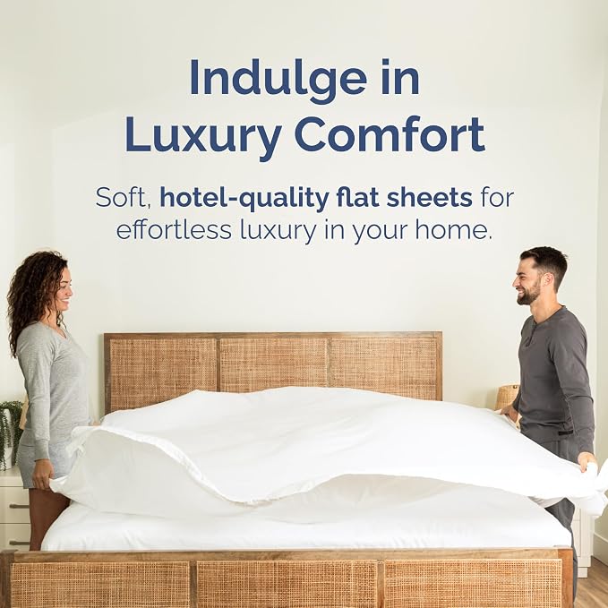 Twin XL Size Flat Sheet - Image 2