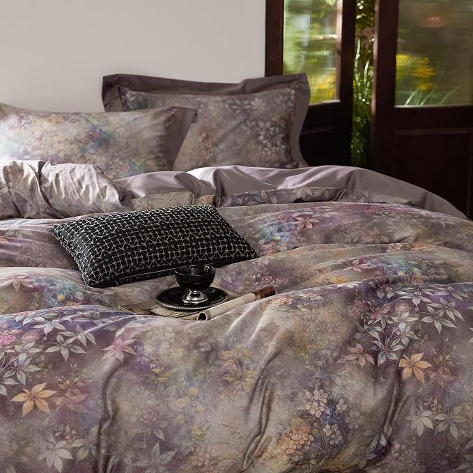 mixinni Vintage Floral Duvet Cover Set - Image 5