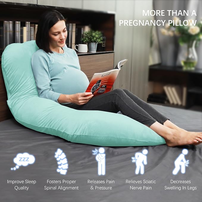 MOON PARK Pregnancy Pillows for Sleeping - Image 4