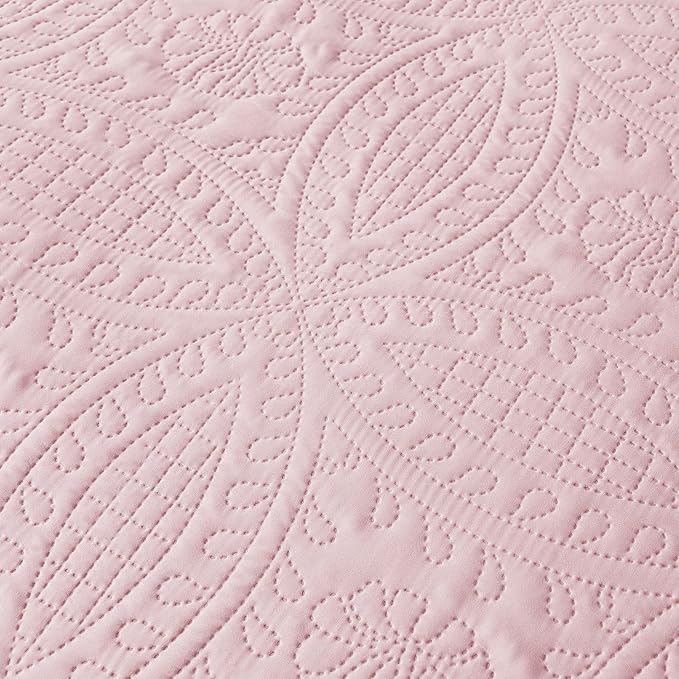 akkialla Twin Quilt Set, Soft Microfiber Coverlet - Image 7