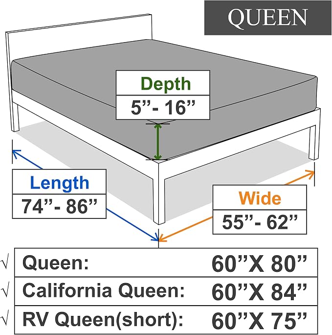 Queen Size Fitted Sheet Only - Image 6
