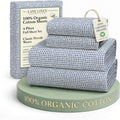 LANE LINEN 100% Organic Cotton Full Sheets Set Soft & Comfy Percale Long Staple by LaneLinen