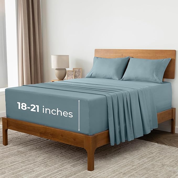 Mellanni Extra Deep Split King Sheets by Mellanni