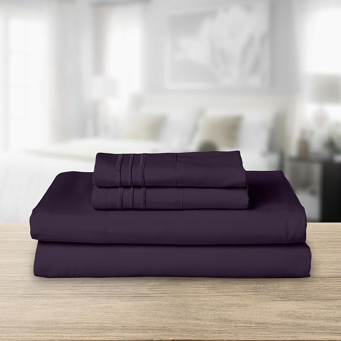 Elegant Comfort Luxurious 1500 Premium Hotel Quality Microfiber Three Line - Image 2