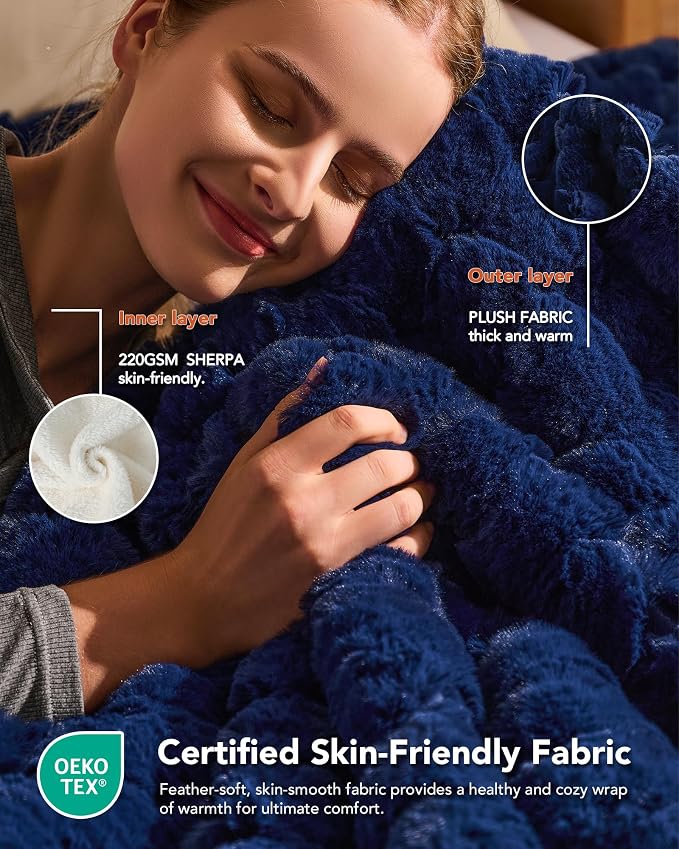 Homemate Heated Blanket Electric Throw - Image 5