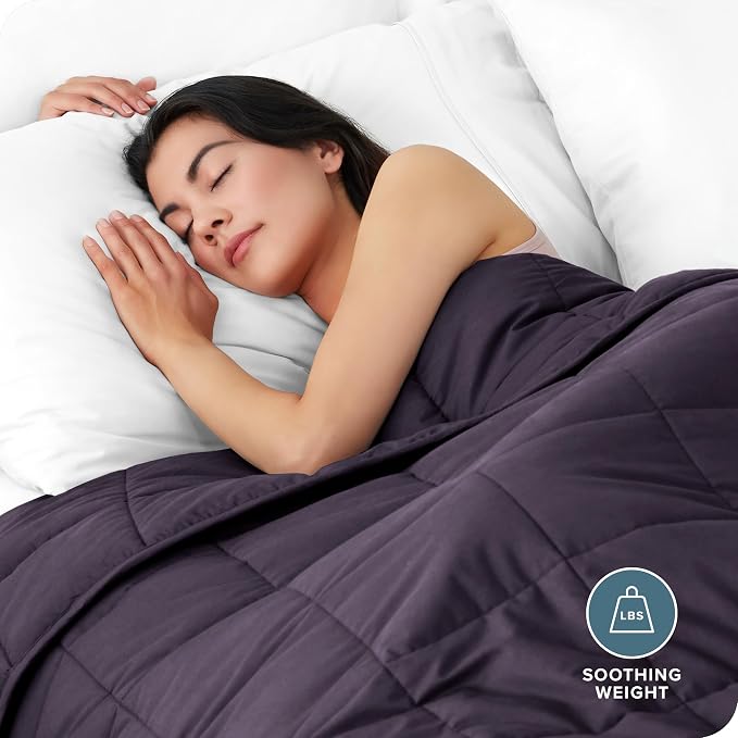 Bare Home Weighted Blanket Twin or Full Size 7lb - Image 2