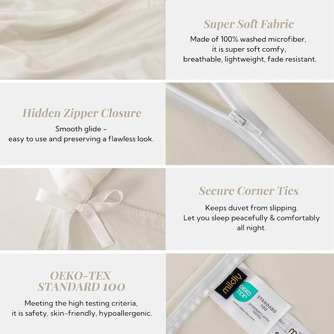 MILDLY Super Soft Duvet Cover - Image 4