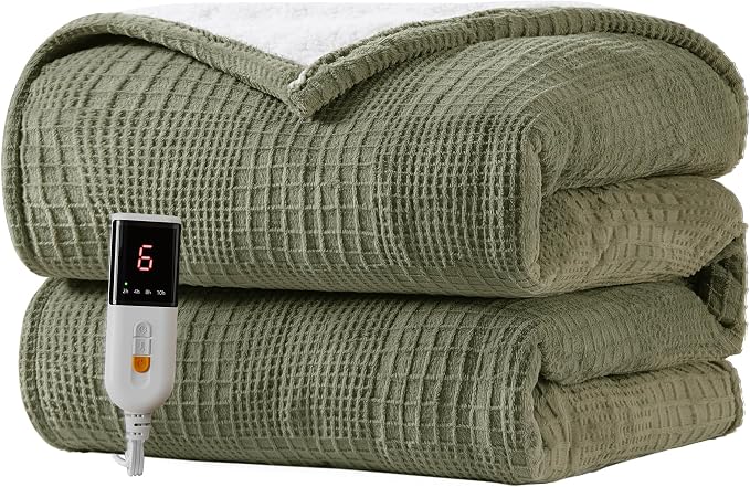 Texciting Heated Blanket Electric Blanket Throw 50''X60''-Heating Throw by TEXCITING