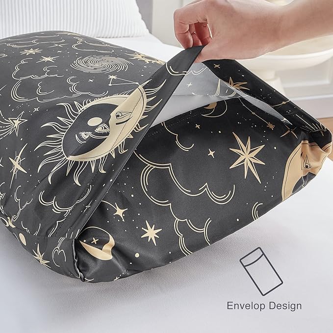 EXQ Home Satin Pillowcase for Hair and Skin Queen - Image 3