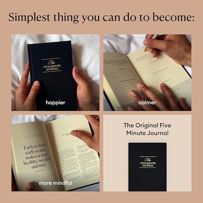Intelligent Change The Five Minute Journal, Original Daily Gratitude Journal - Image 5