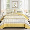 DJY Striped Quilt Set Queen Size by HOME