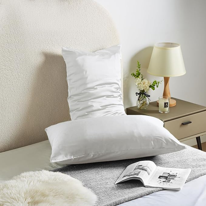 Silk Pillow Cases for Hair and Skin Mulberry Silk Pillowcase Soft Breathable - Image 2