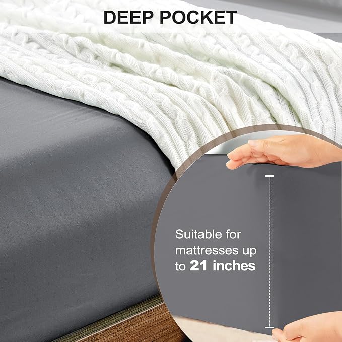 FreshCulture Queen Fitted Sheet Only - Image 4