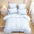 Nayoroom Blue Striped Duvet Cover Queen Size White Stripe Duvet Cover Dorm by Nayoroom